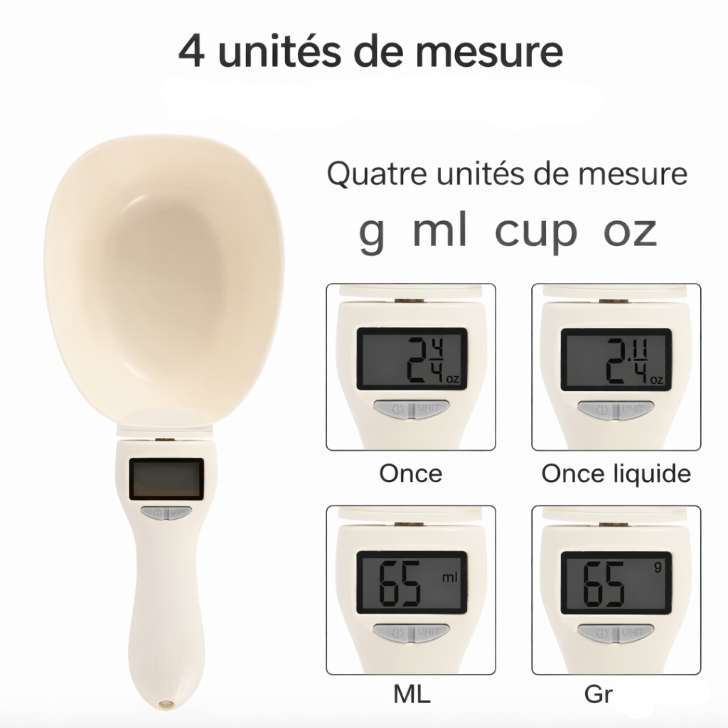 Cuillère doseuse digitale Yôôppy™