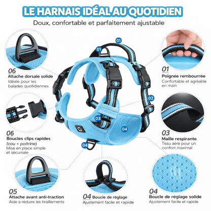 Harnais et laisse anti-traction Yôôppy ™