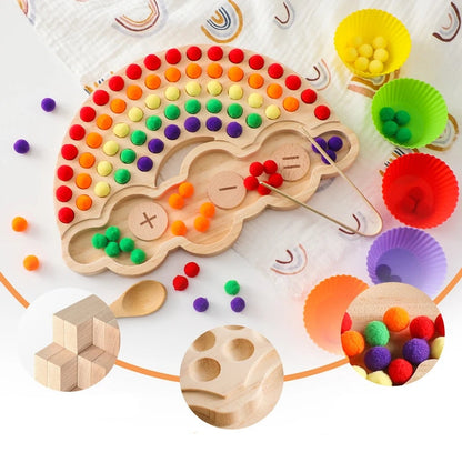 Planche arc-en-ciel Montessori