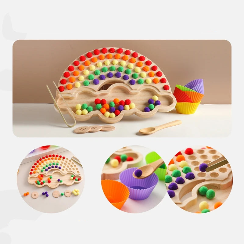 Planche arc-en-ciel Montessori