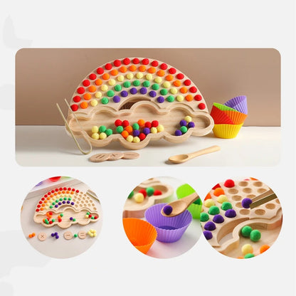 Planche arc-en-ciel Montessori