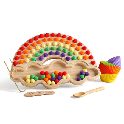 Planche arc-en-ciel Montessori