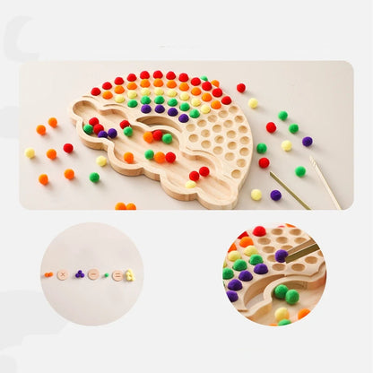 Planche arc-en-ciel Montessori